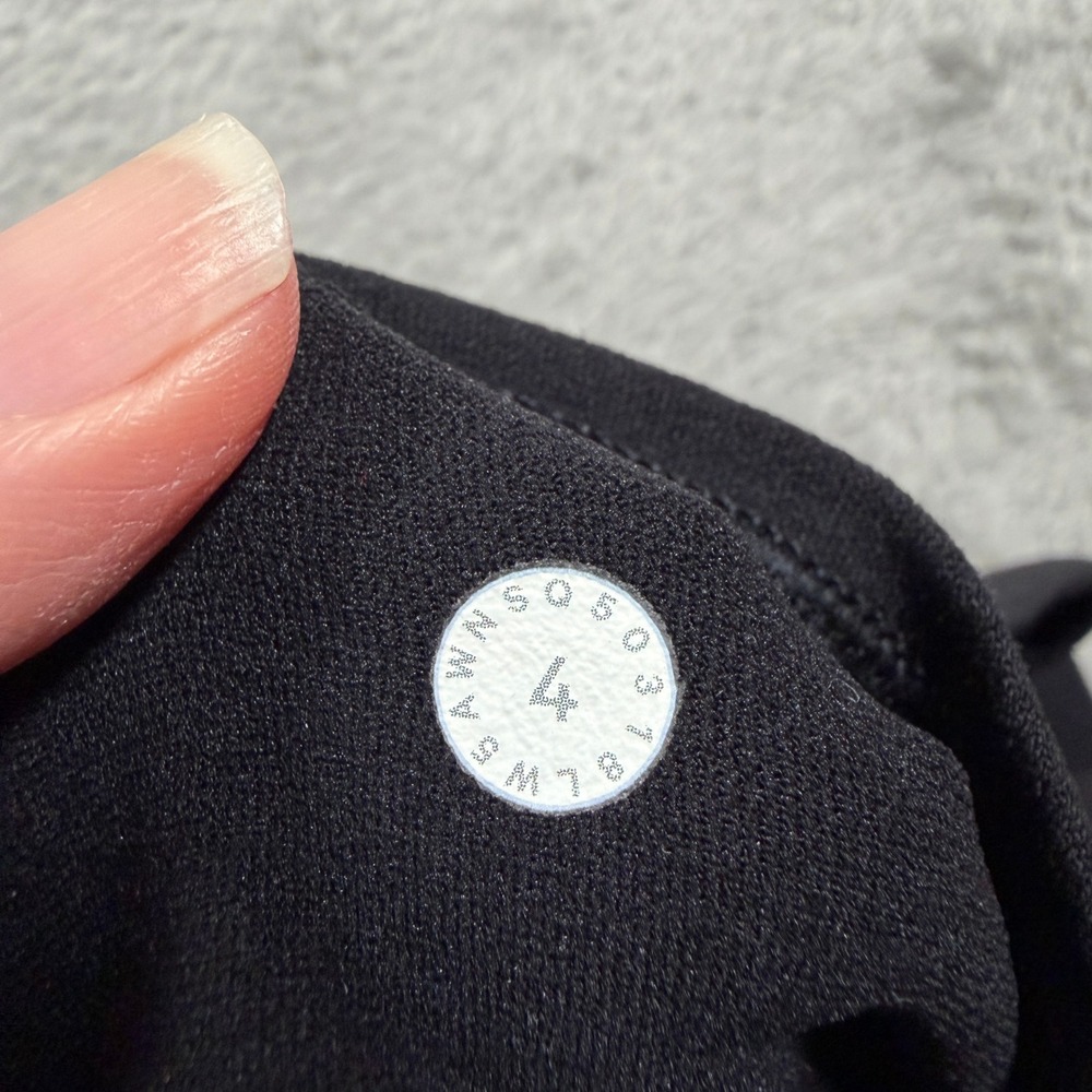 Lululemon Reveal Tight Lattice Pailey High-Rise Leggings Women 4 Black LW5AWNS - Picture 6 of 8